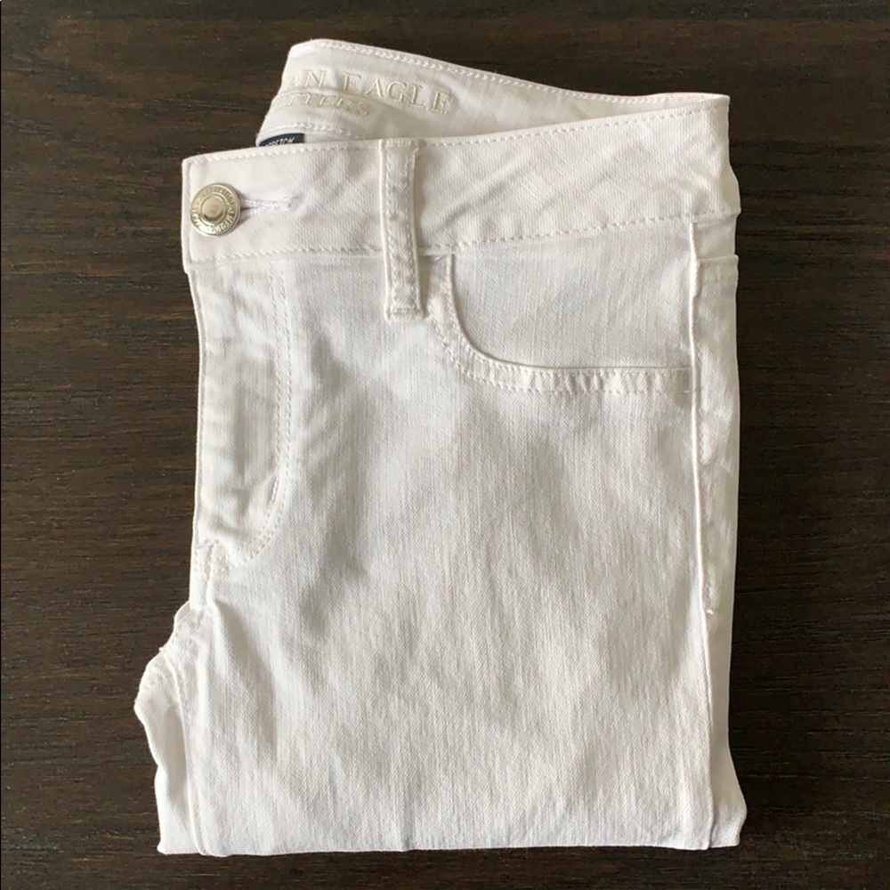 American Eagle White Jegging